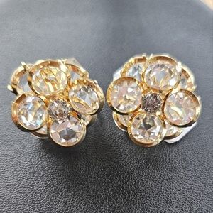 VTG Swarovski Crystal large earrings
